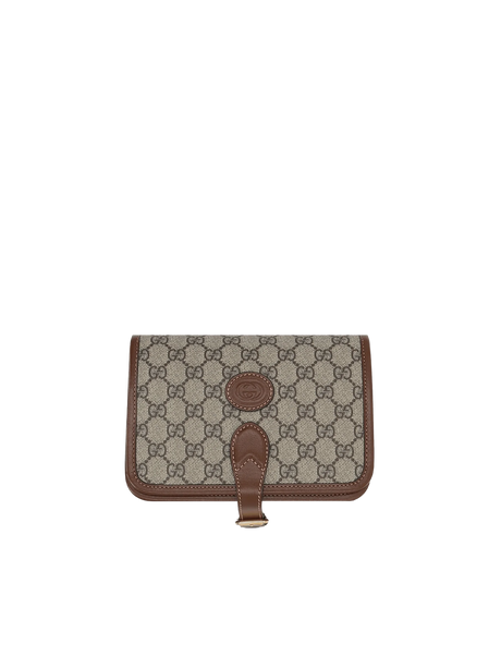 GG Supreme Canvas Mini Crossbody Bag-GUCCI-JOHN JULIA