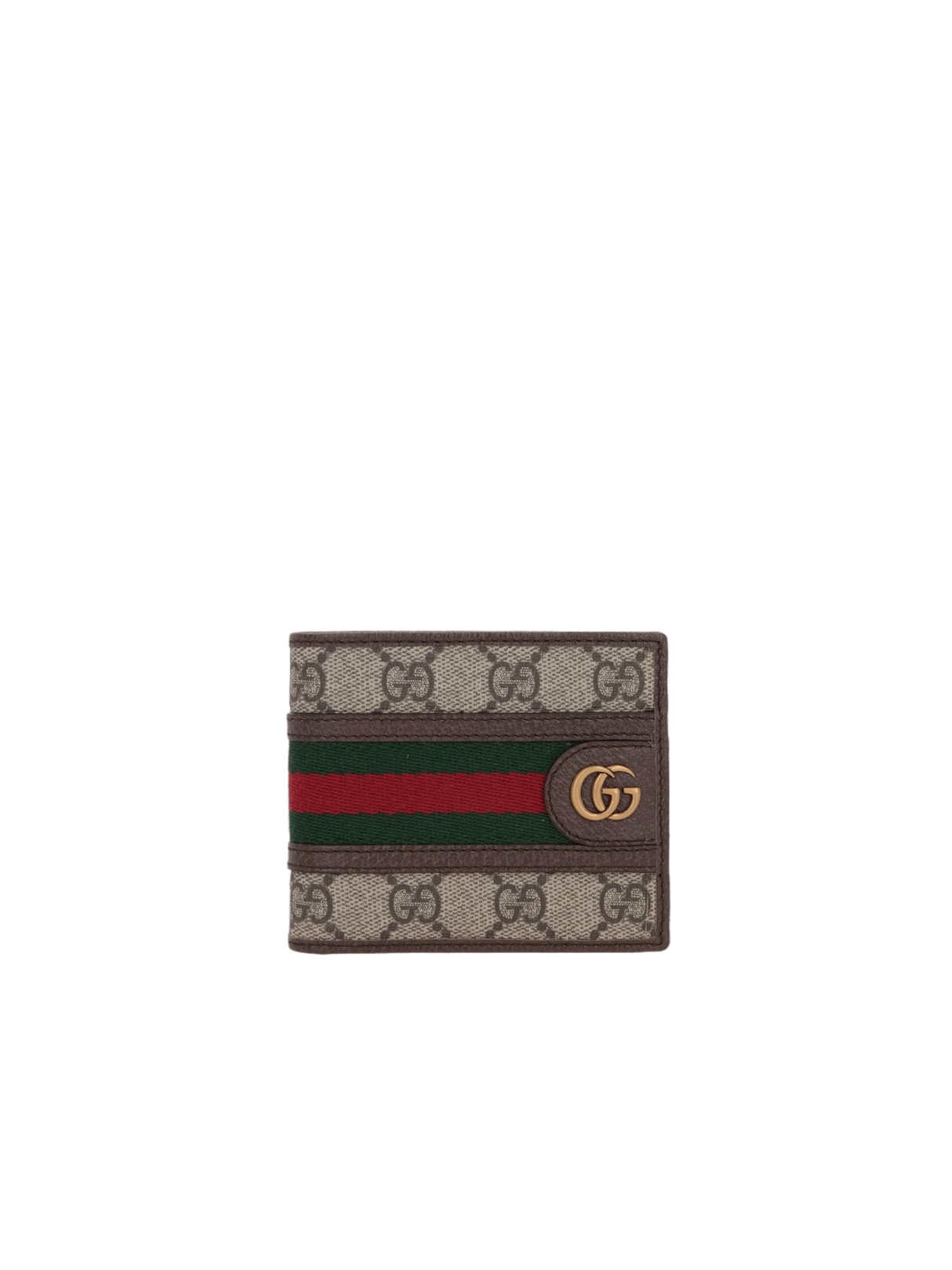 GG Supreme Canvas Ophidia Bi-Fold Wallet-GUCCI-JOHN JULIA