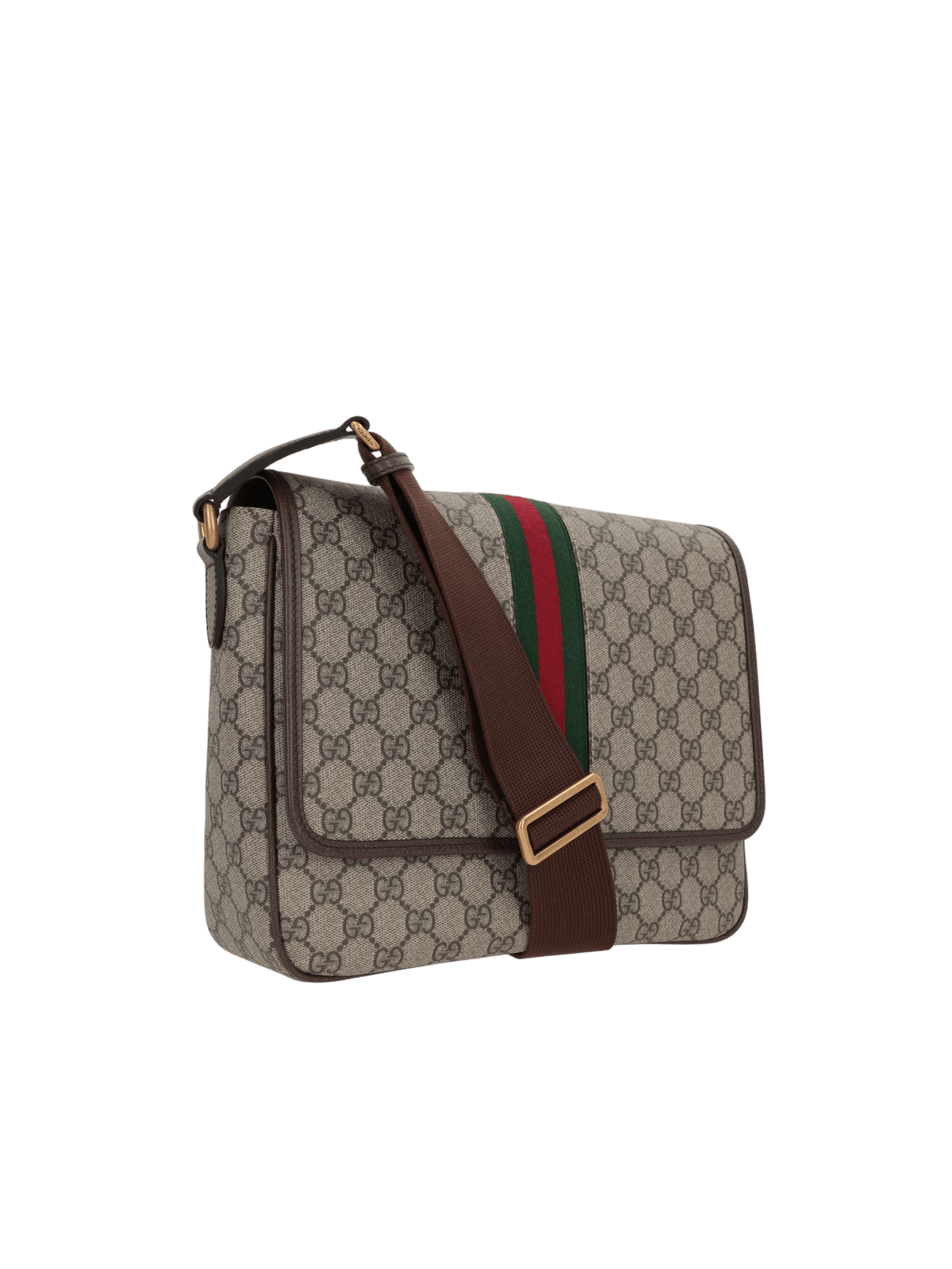 GG Supreme Canvas Ophidia Medium Shoulder Bag-GUCCI-JOHN JULIA