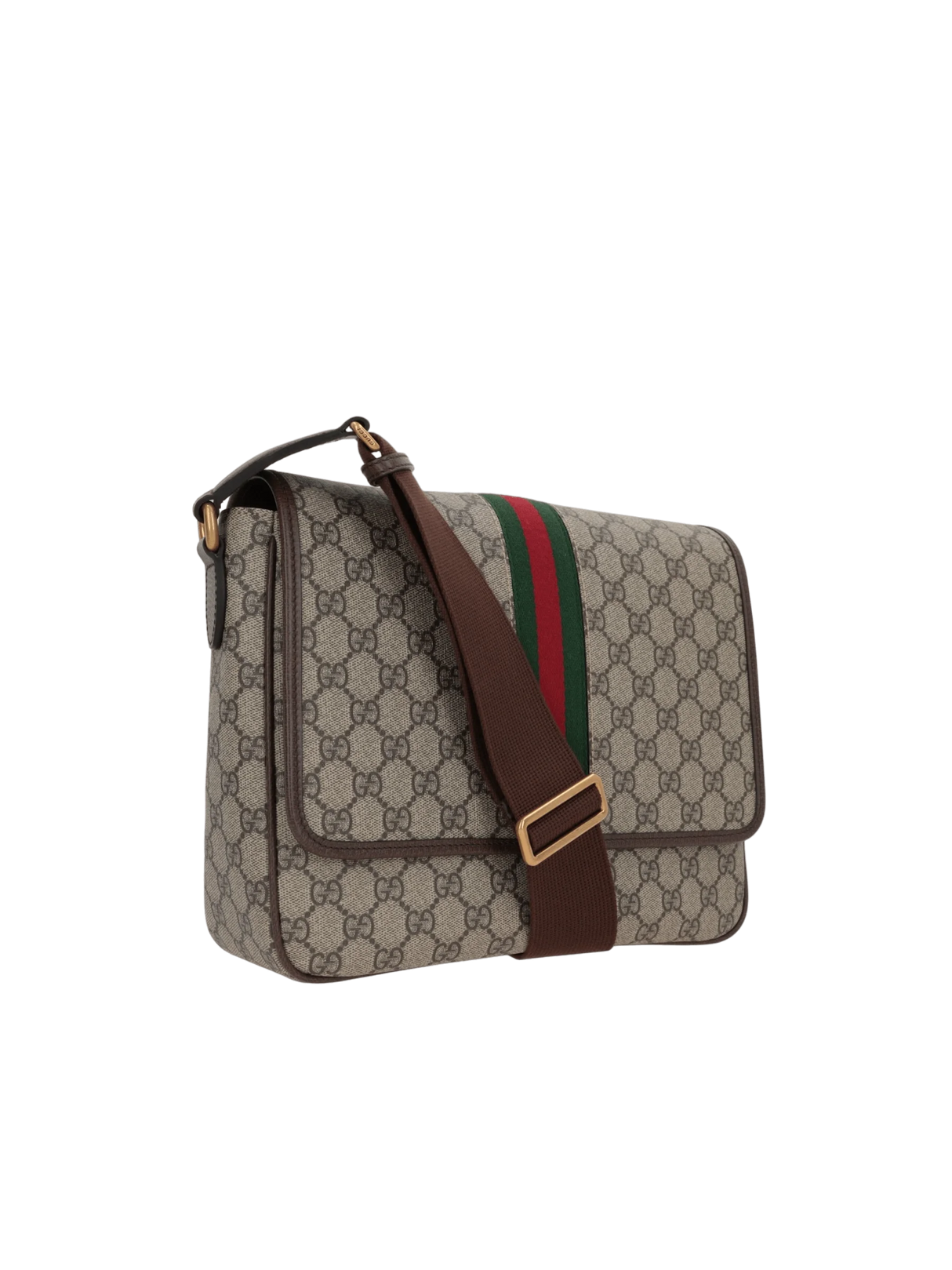 GG Supreme Canvas Ophidia Medium Shoulder Bag-GUCCI-JOHN JULIA