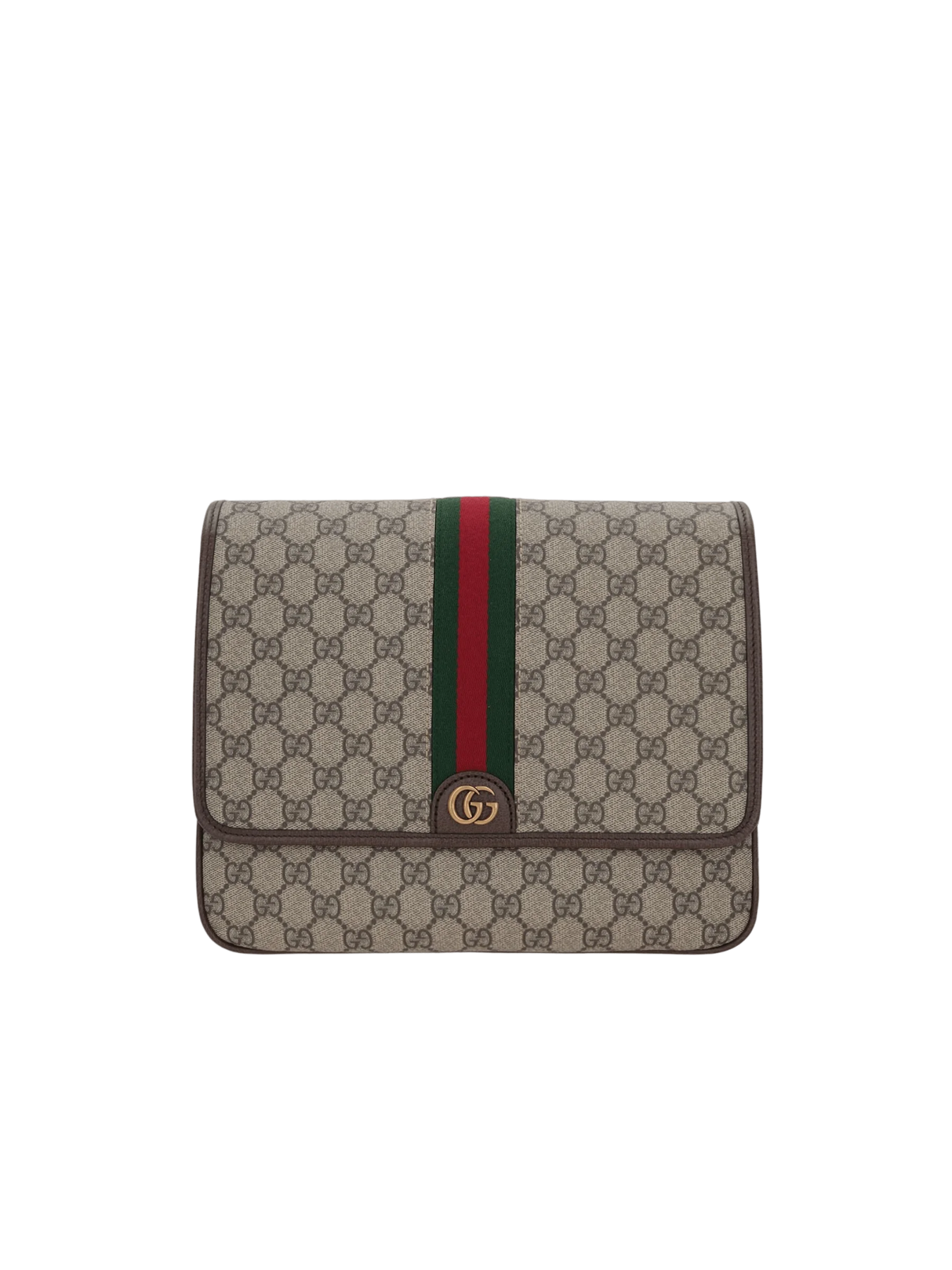 GG Supreme Canvas Ophidia Medium Shoulder Bag-GUCCI-JOHN JULIA