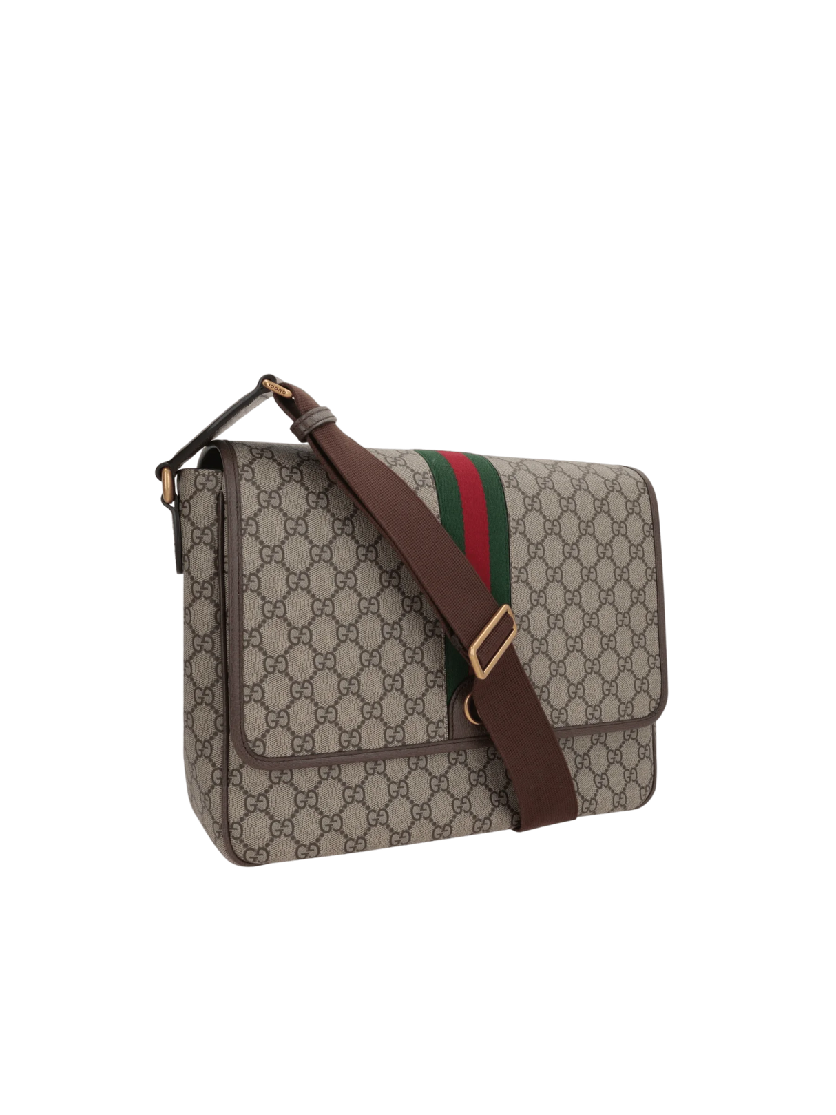 GG Supreme Canvas Ophidia Messenger Bag-GUCCI-JOHN JULIA