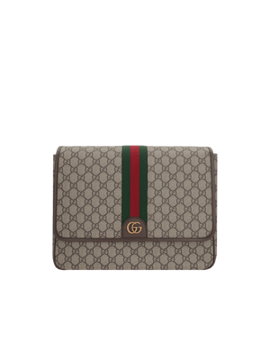 GG Supreme Canvas Ophidia Messenger Bag-GUCCI-JOHN JULIA