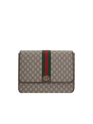 GG Supreme Canvas Ophidia Messenger Bag-GUCCI-JOHN JULIA