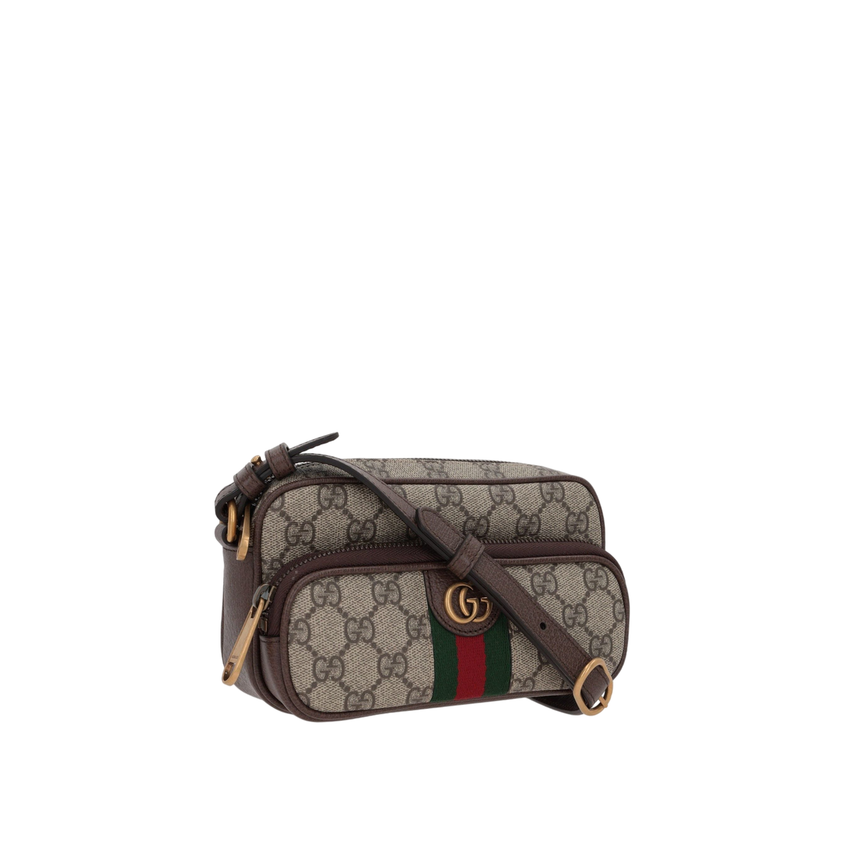 GG Supreme Canvas Ophidia Mini Shoulder Bag-GUCCI-JOHN JULIA