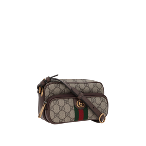 GG Supreme Canvas Ophidia Mini Shoulder Bag-GUCCI-JOHN JULIA