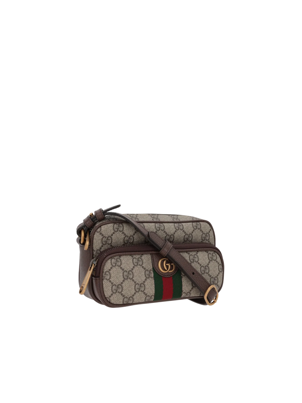 GG Supreme Canvas Ophidia Mini Shoulder Bag-GUCCI-JOHN JULIA