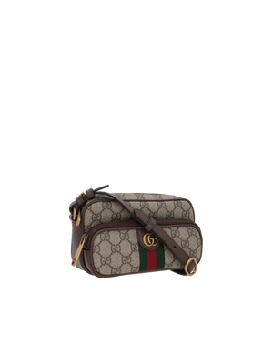 GG Supreme Canvas Ophidia Mini Shoulder Bag-GUCCI-JOHN JULIA