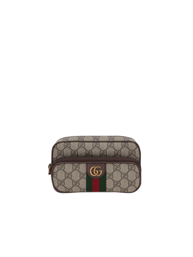 GG Supreme Canvas Ophidia Mini Shoulder Bag-GUCCI-JOHN JULIA