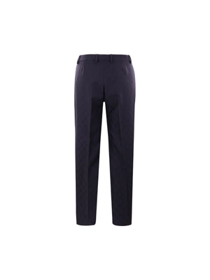 GG Wool Trousers-GUCCI-JOHN JULIA