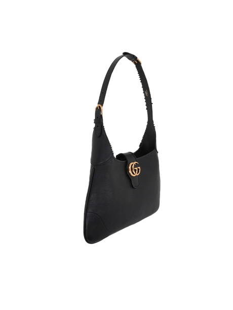 Grainy Leather Aphrodite Medium Hobo Bag-GUCCI-JOHN JULIA