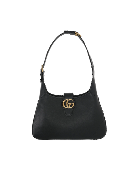 Grainy Leather Aphrodite Medium Hobo Bag-GUCCI-JOHN JULIA