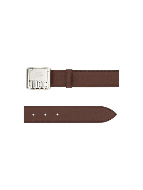 Grainy Leather Belt-GUCCI-JOHN JULIA