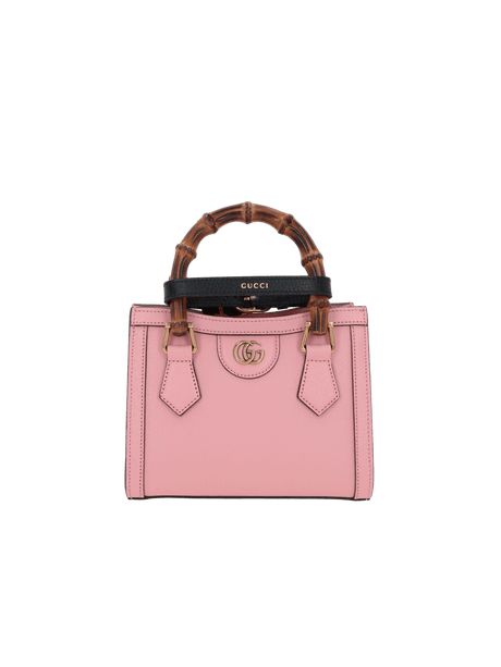 Grainy Leather Diana Mini Tote Bag-GUCCI-JOHN JULIA