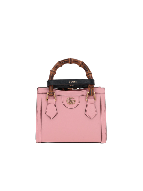 Grainy Leather Diana Mini Tote Bag-GUCCI-JOHN JULIA