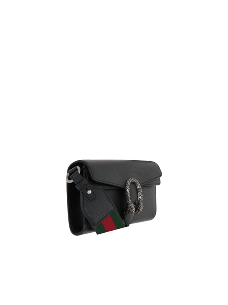 Grainy Leather Dionysus Small Shoulder Bag-GUCCI-JOHN JULIA