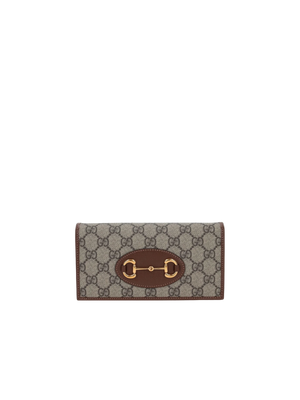 Horsebit 1955 Chain Wallet-GUCCI-JOHN JULIA