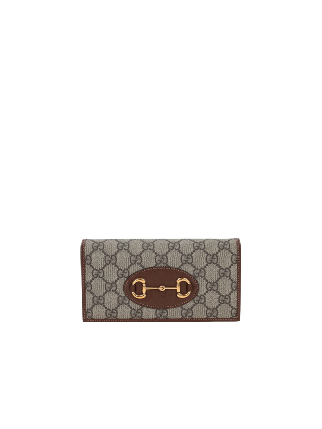 Horsebit 1955 Chain Wallet-GUCCI-JOHN JULIA