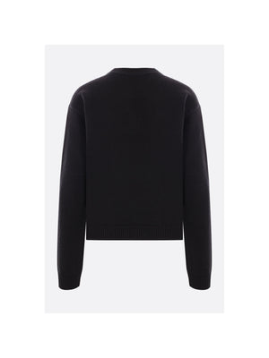 Intarsia Wool Sweater-GUCCI-JOHN JULIA