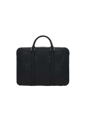 Jumbo Leather GG Business Bag-GUCCI-JOHN JULIA