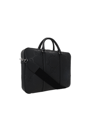 Jumbo Leather GG Business Bag-GUCCI-JOHN JULIA