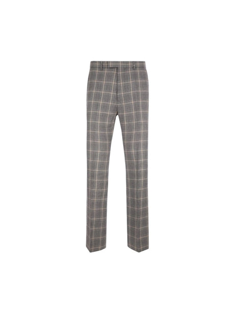 Linen and Wool Tailored Pants-GUCCI-JOHN JULIA