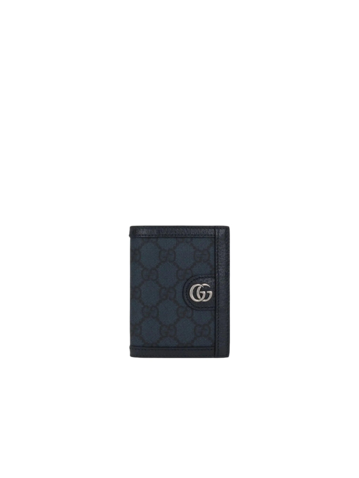 Ophidia Wallet In GG Supreme Canvas and Grainy Leather-GUCCI-JOHN JULIA