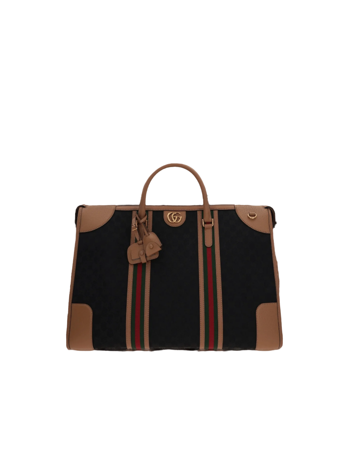 Original GG Canvas Bauletto Extra Large Duffel Bag-GUCCI-JOHN JULIA