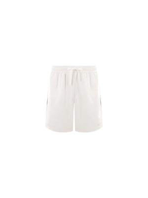 Patch Piquet Shorts-GUCCI-JOHN JULIA