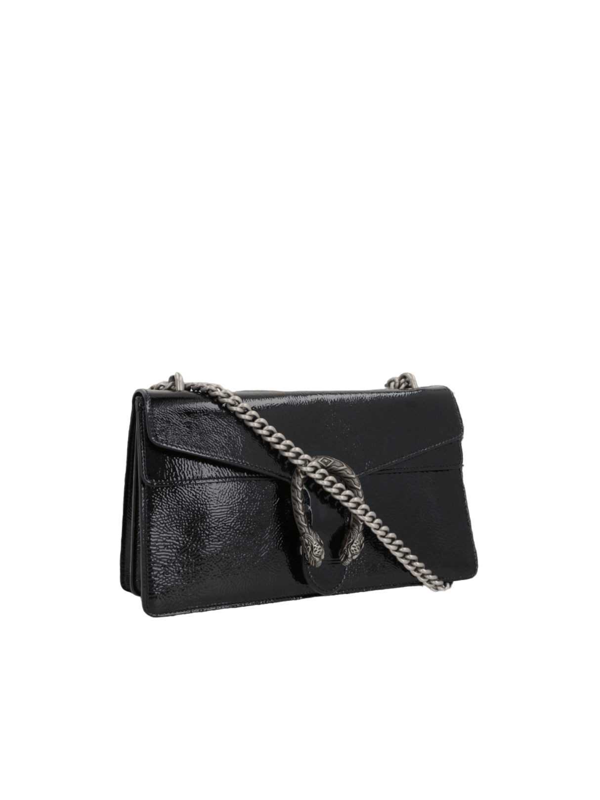 Patent Leather Dionysus Small Shoulder Bag-GUCCI-JOHN JULIA