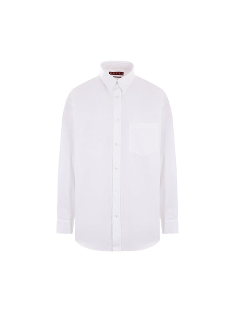 Poplin Shirt-GUCCI-JOHN JULIA