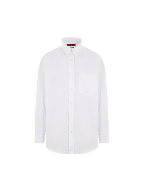 Poplin Shirt-GUCCI-JOHN JULIA