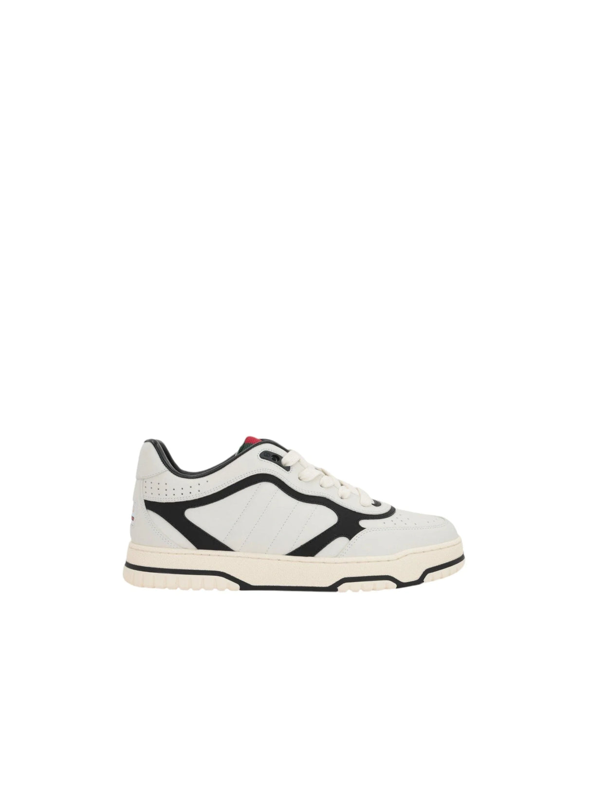 GUCCI-Re-web Smooth Leather Sneakers-JOHN JULIA