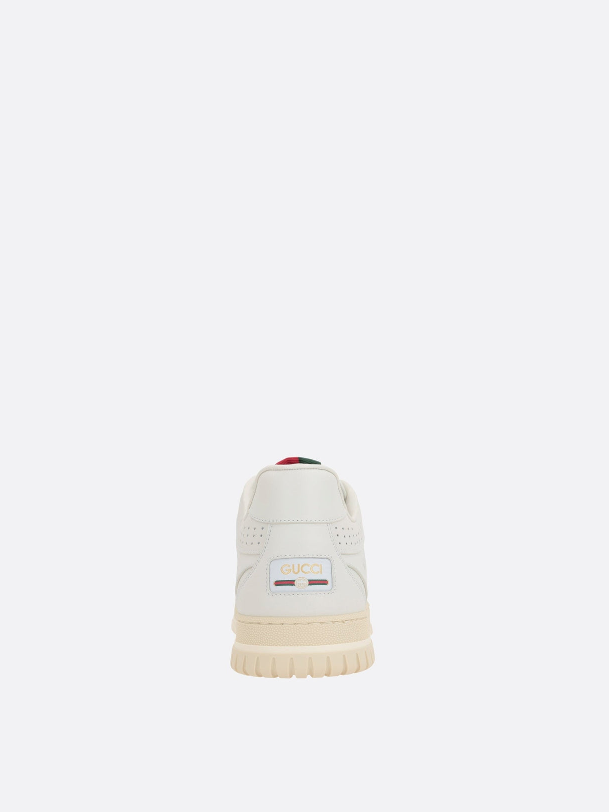 Re-Web Smooth Leather Sneakers-GUCCI-JOHN JULIA