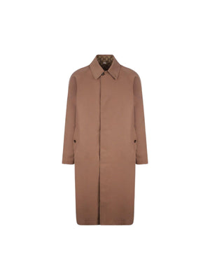 Reversible Polyester and GG Canvas Coat-GUCCI-JOHN JULIA