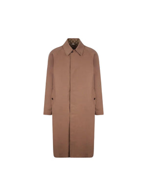 Reversible Polyester and GG Canvas Coat-GUCCI-JOHN JULIA