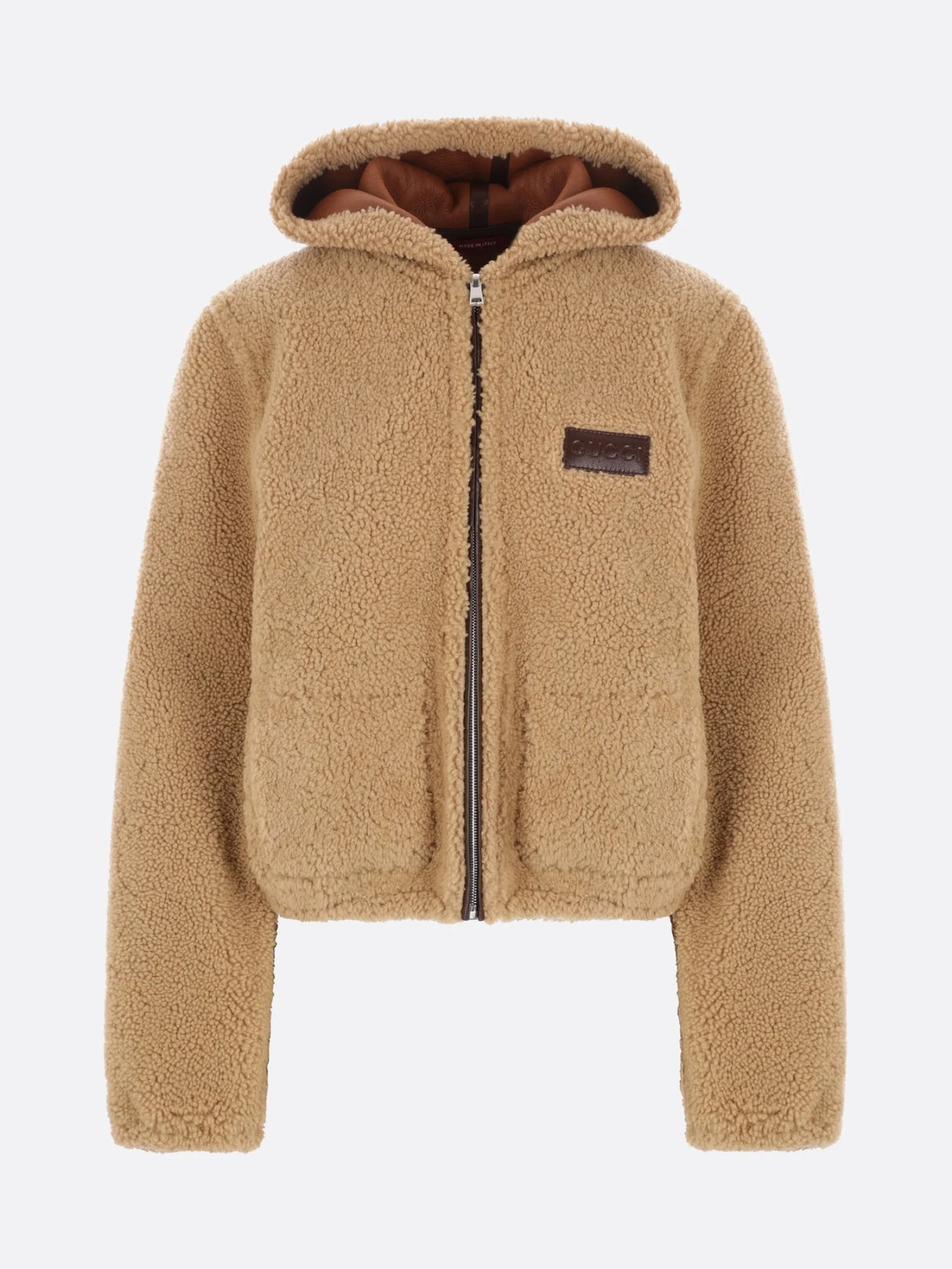 GUCCI-Shearling Reversible Jacket-JOHN JULIA