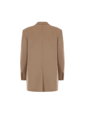 Single-breasted Wool Jacket-GUCCI-JOHN JULIA