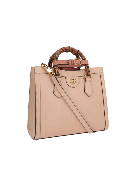 Smooth Leather Diana Small Tote Bag-GUCCI-JOHN JULIA