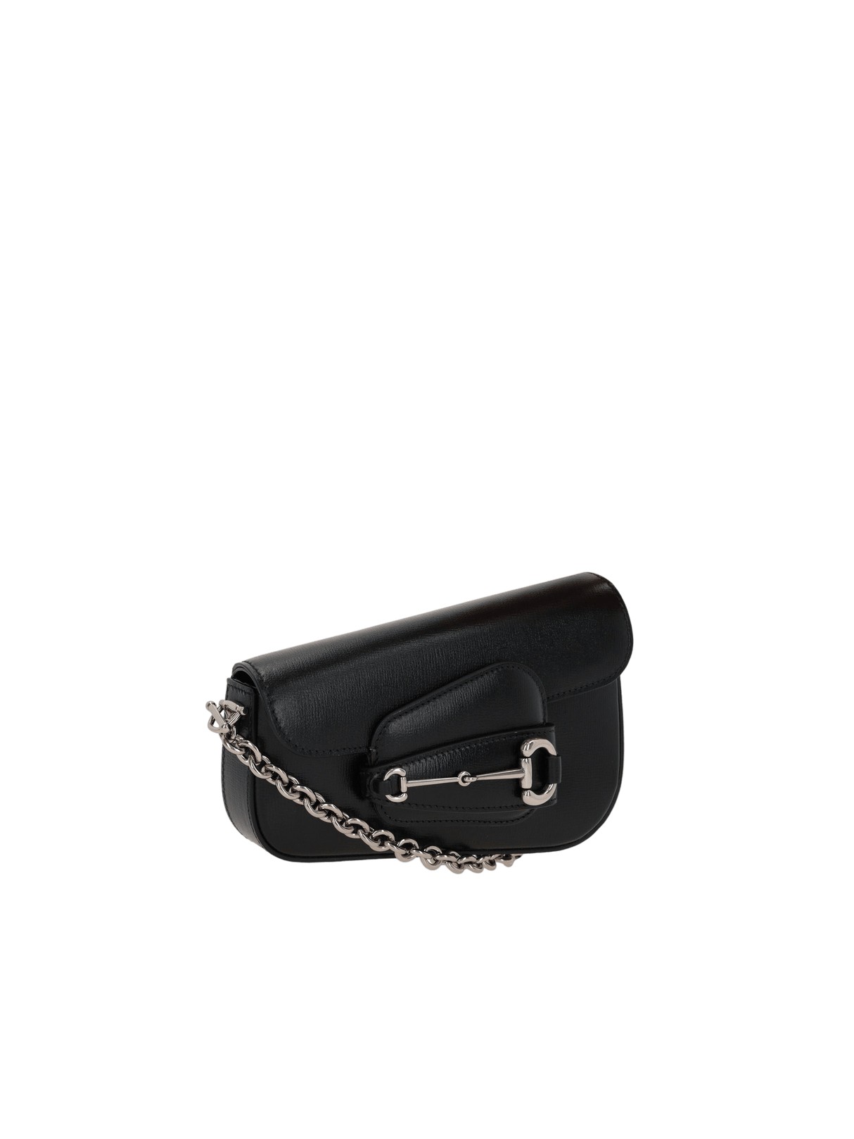 Smooth Leather Horsebit 1955 Mini Shoulder Bag-GUCCI-JOHN JULIA