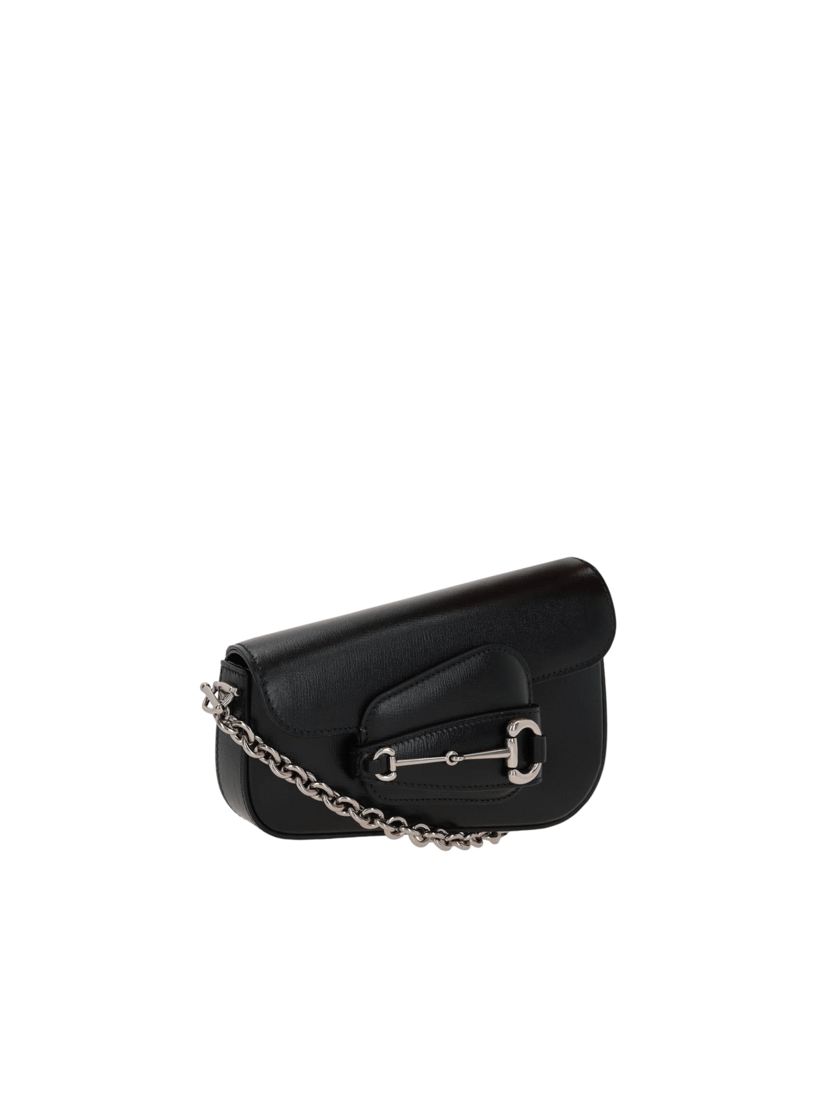 Smooth Leather Horsebit 1955 Mini Shoulder Bag-GUCCI-JOHN JULIA