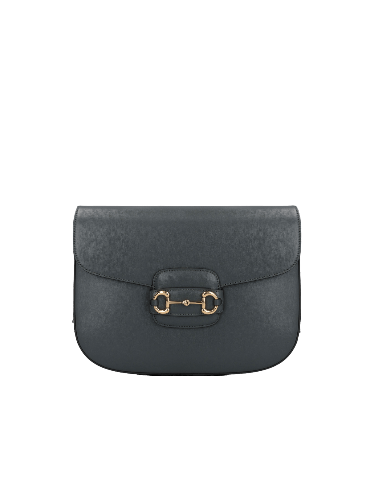 GUCCI-Smooth Leather Horsebit 1955 Shoulder Bag-JOHN JULIA