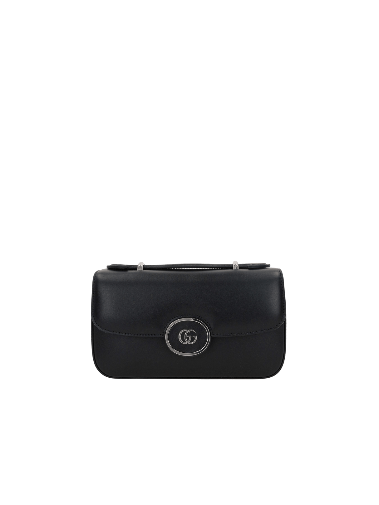 Smooth Leather Petite GG Mini Shoulder Bag-GUCCI-JOHN JULIA