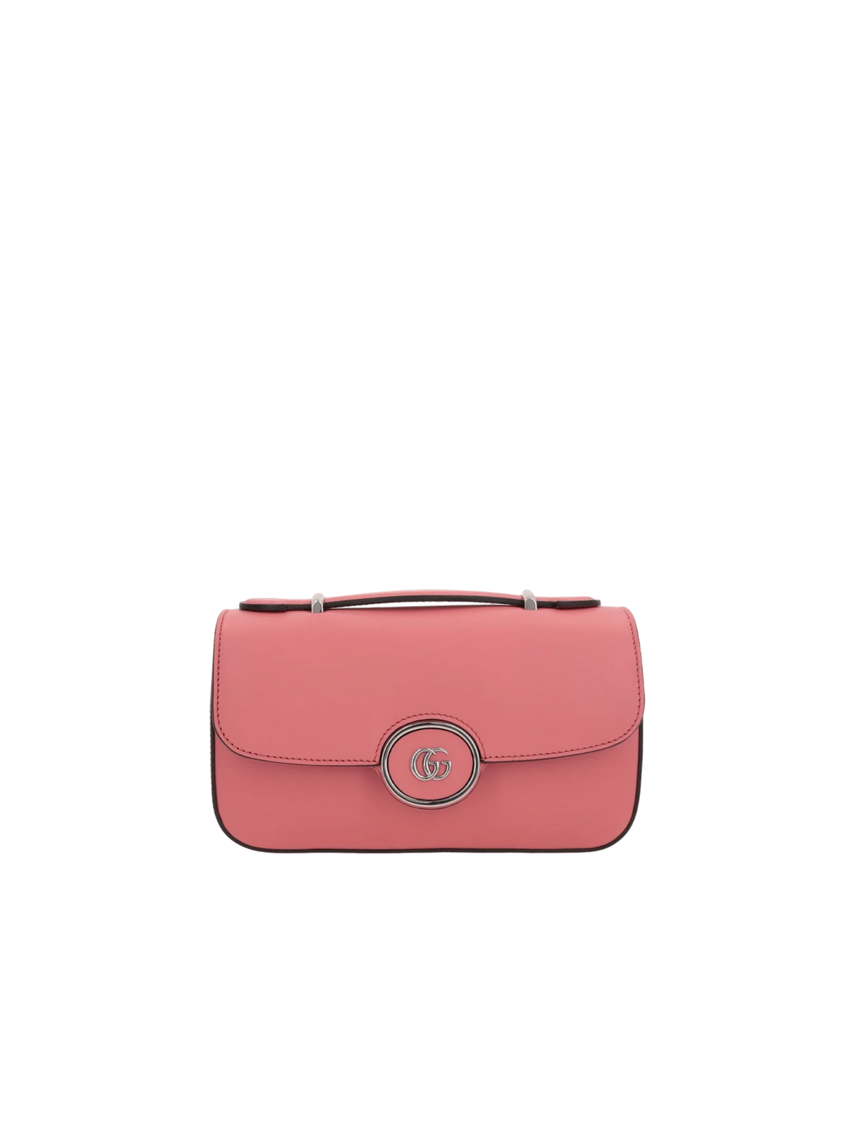 Smooth Leather Petite GG Mini Shoulder Bag-GUCCI-JOHN JULIA