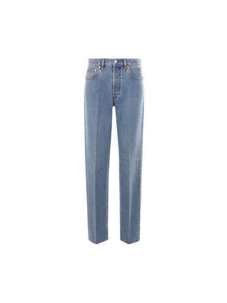 Straight-leg Denim Jeans-GUCCI-JOHN JULIA