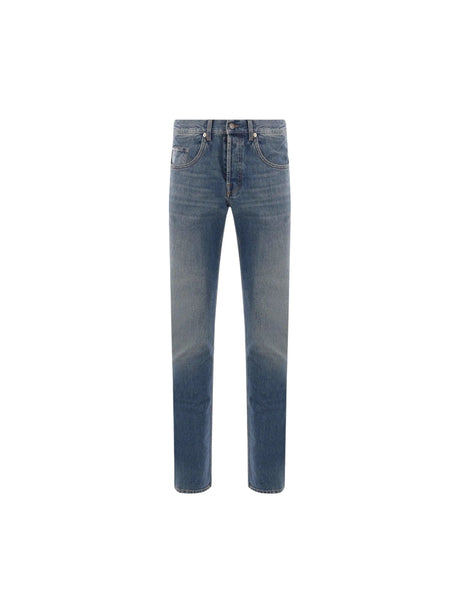 Tapered Denim Jeans-GUCCI-JOHN JULIA