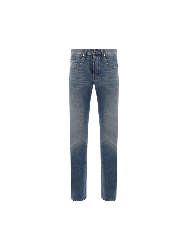 Tapered Denim Jeans-GUCCI-JOHN JULIA