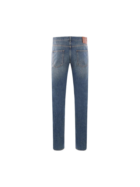 Tapered Denim Jeans-GUCCI-JOHN JULIA