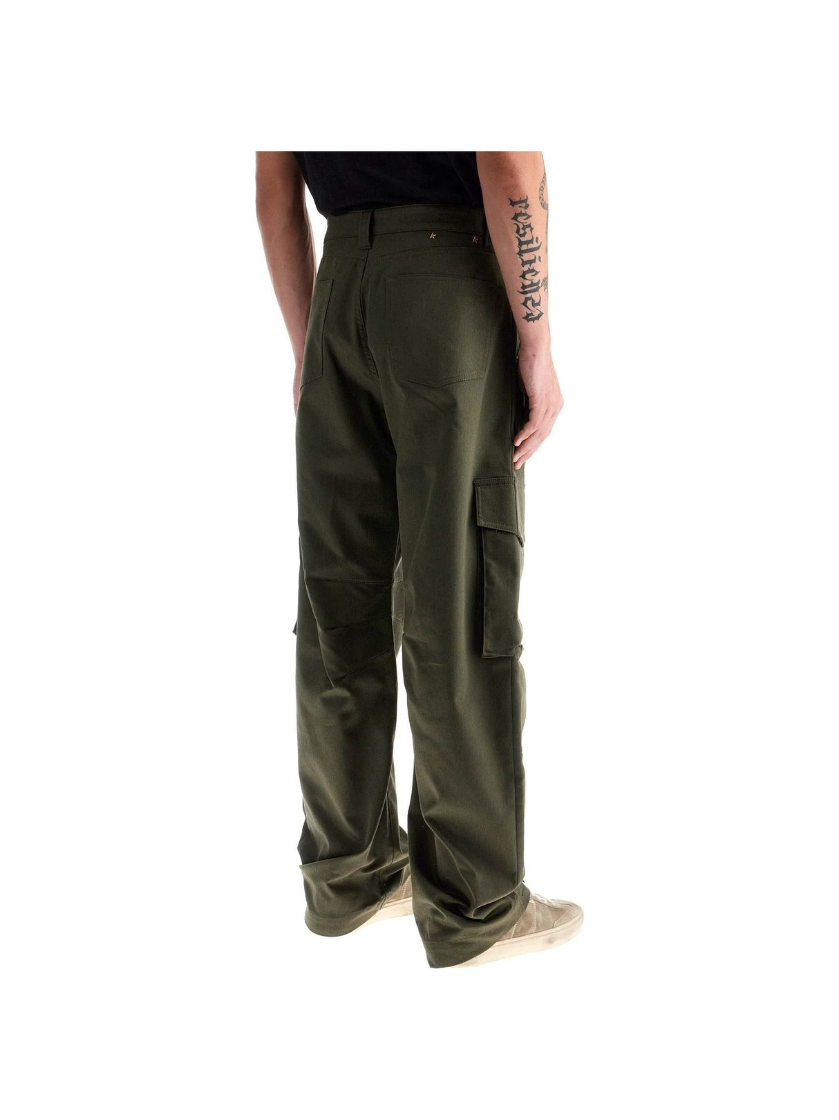 Twill Cargo Pants In Italian