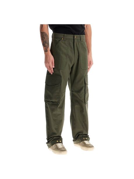 Twill Cargo Pants In Italian